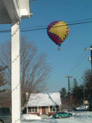 Hot Air Balloons Over North Conway, NH